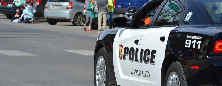 RCPD Patrol Charger during the 2015 St. Patrick's Day Parade