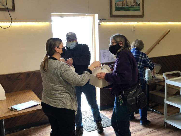 This year's Rapid City RSVP Recognition Banquet was replaced with a drive-by event at the Moose Lodge, due to COVID precautions.