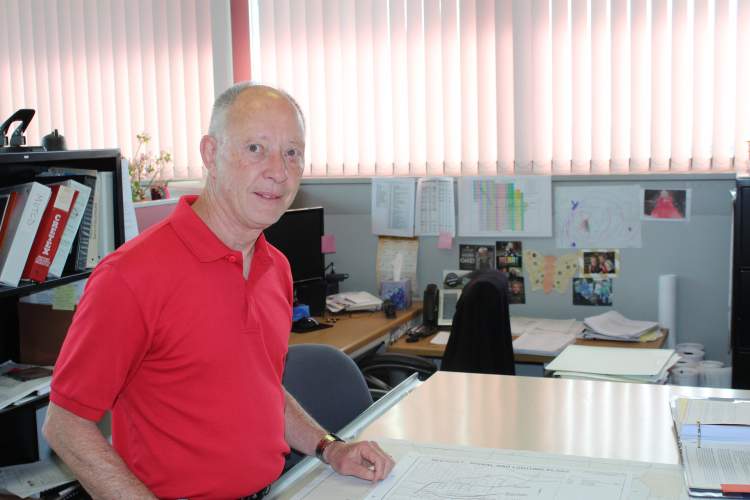 Keith Johnson is retiring from the City after more than 44 years of service, all with the City's Engineering Division.