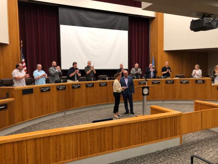City Bids Farewell to Finance Director