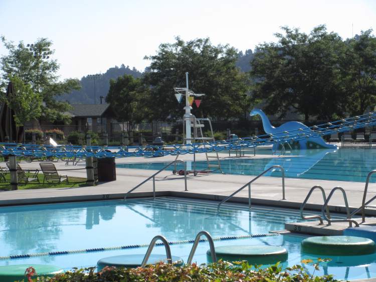 Sioux Park's Jimmy Hilton Pool along with the Roosevelt Swim Center's outdoor 50-meter pool will remain open through Labor Day.  Last day for swimming at the Parkview and Horace Mann pools is this Saturday, August 17.