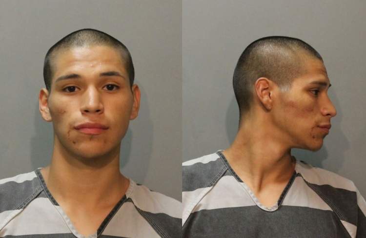 Saul Crowe, booking photo taken in August of 2016