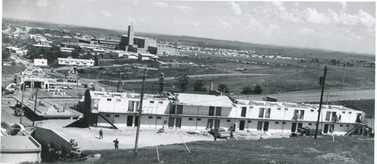 An EF2 tornado hit Rapid City on Father's Day, June 18, 1967, damaging the Town n' Country Motel and also causing damage in the Robbinsdale area.  Much has changed in the area in the past 50 years.