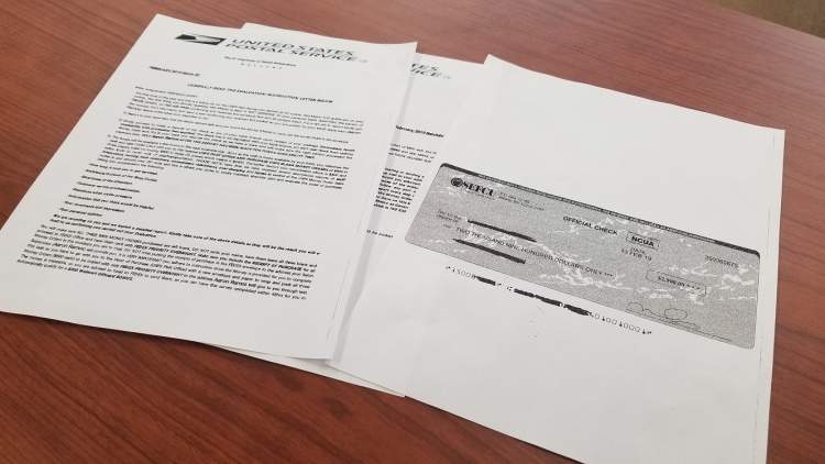 Documents found in one of these recovered envelopes