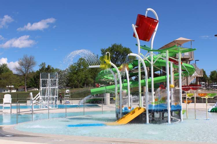 The City's outdoor pools: Sioux Park's Jimmy Hilton Pool, the Parkview Pool, Horace Mann Pool (pictured) and the Swim Center's 50-meter pool are set to open Memorial Day week.