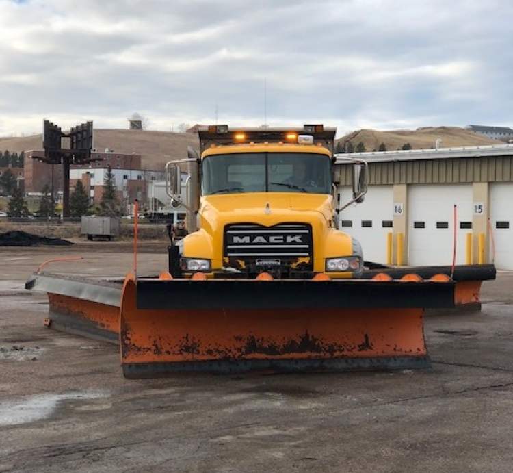 Street Department crews are preparing equipment for the next weather event.