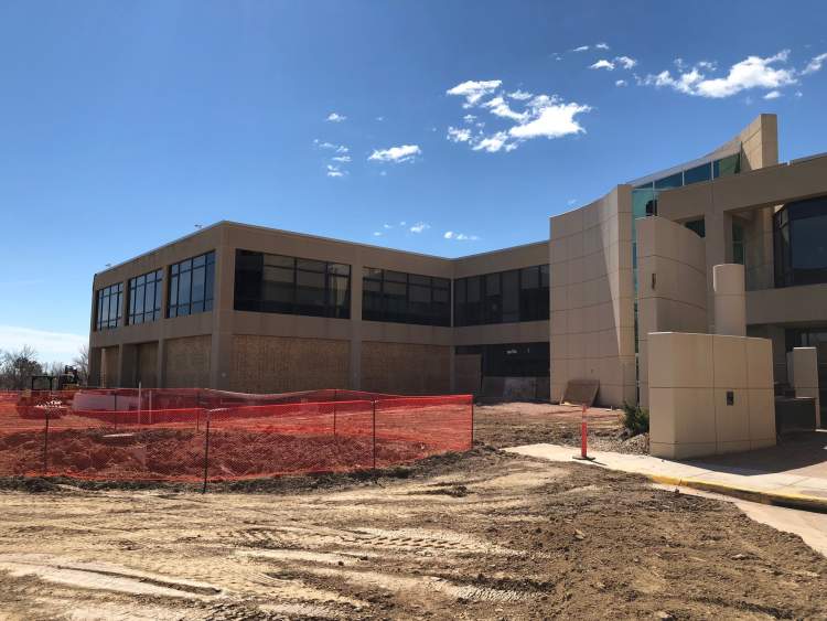 Groundbreaking was held earlier this year for the Cancer Care Institute's expansion.