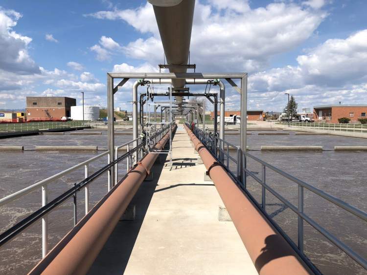 The City's Wastewater Treatment Plant 