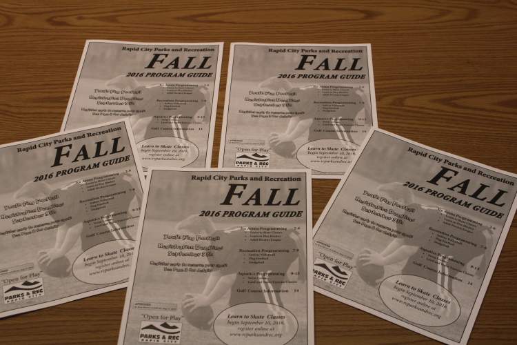 The Rapid City Parks and Recreation Fall 2016 Program Guides are now available.