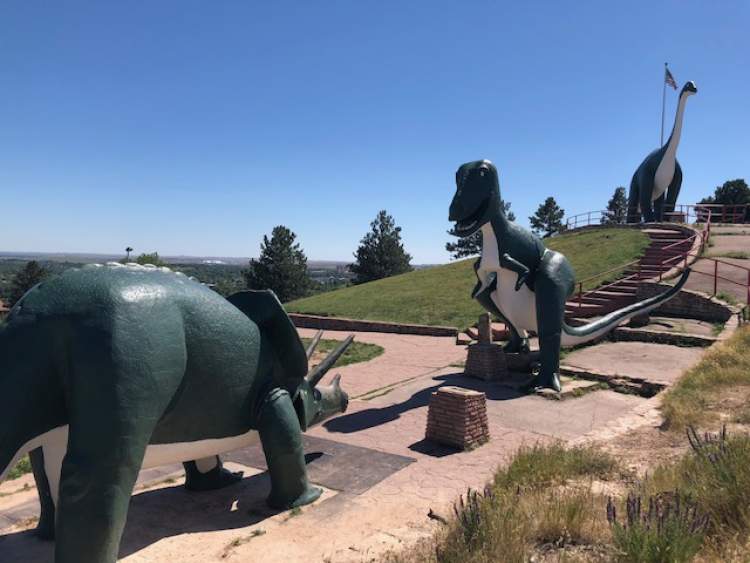 Dinosaur Park will be closed beginning October 1 for a multi-phase renovation project.