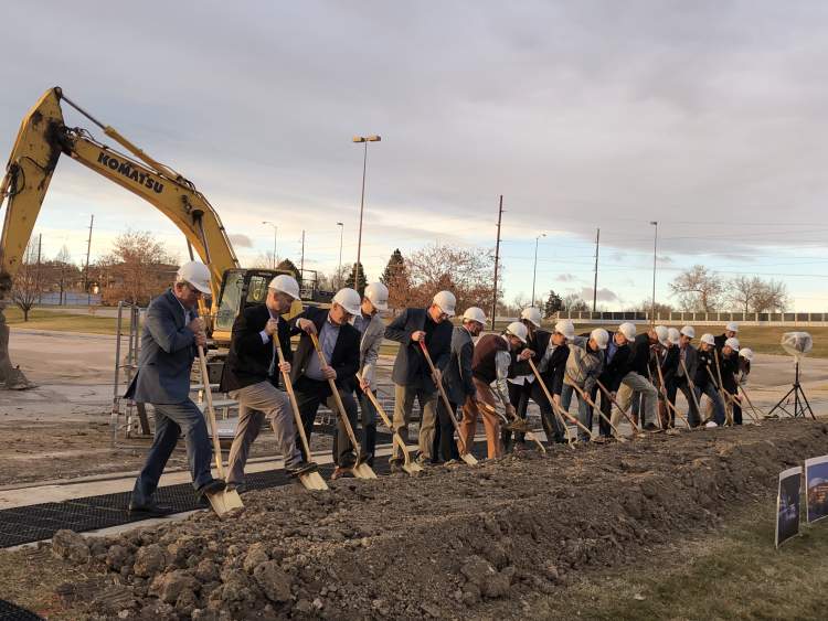 Officials Break Ground On New Civic Center Arena