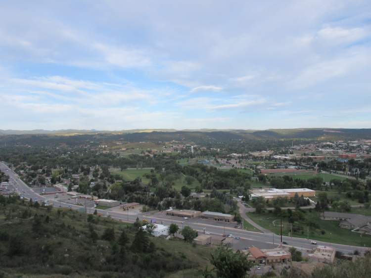 An air quality alert has been issued for Rapid City, west of The Gap.