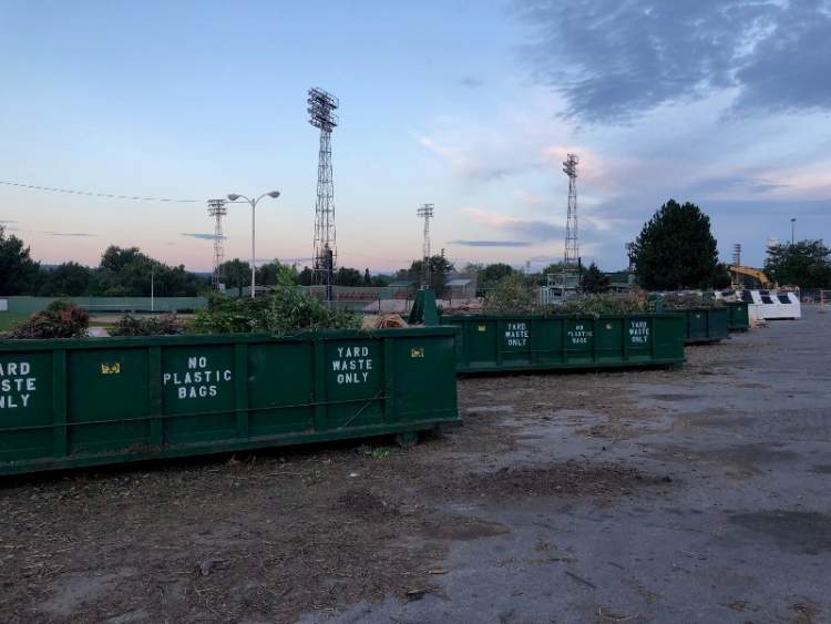 Remote Yard Waste Site Remains Open During Stadium Renovations